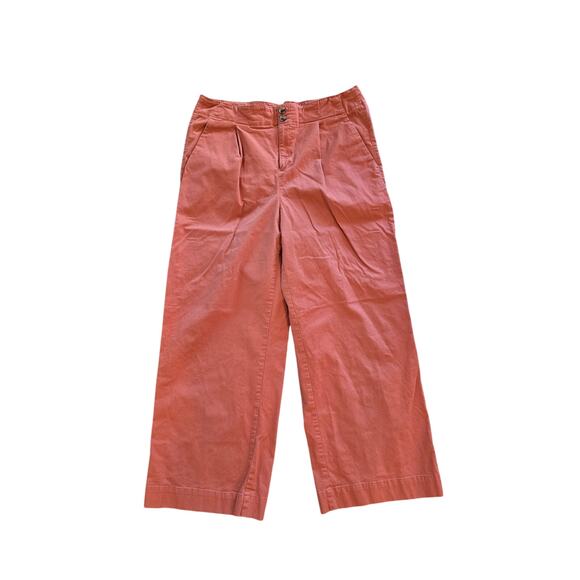A New Day Wide Leg Pants Size 18 – Rust Orange, Stretch Cotton, Chic & Comfy - Picture 1 of 7